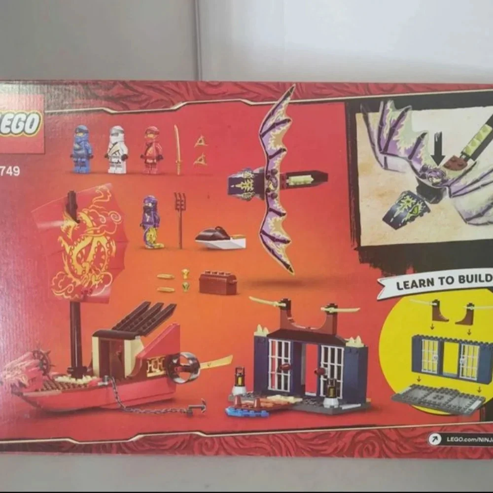 LEGO Ninjago Legacy 71749 Final Flight of Destiny's Bounty NWT Building Toy Set